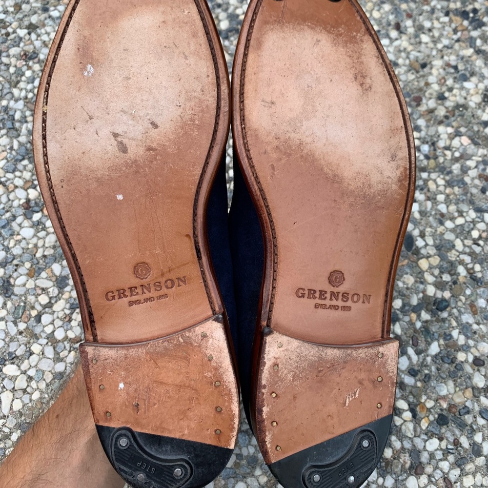 **SOLD** Grenson Suede Loafers - Picture 7 of 7